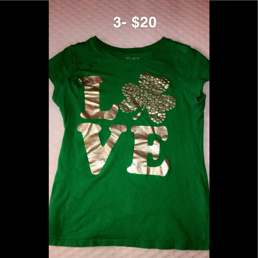 Girls Saint Patty’s Shirt